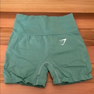 Gymshark Women's Green Bike Shorts